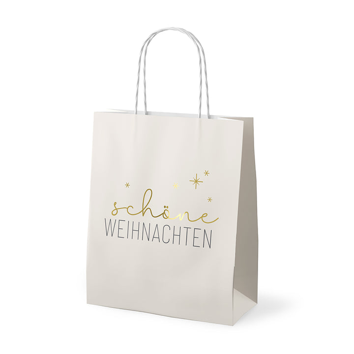 Geschenktüte Kristall Schöne Weihnachten