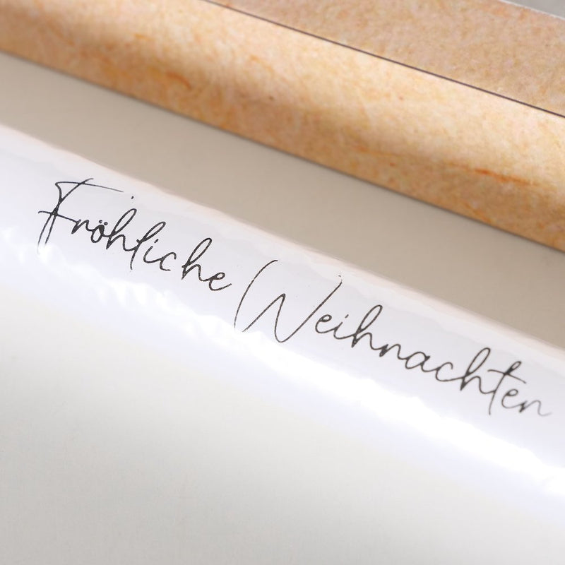 Stabkerze Fröhliche Weihnachten 4er-Set