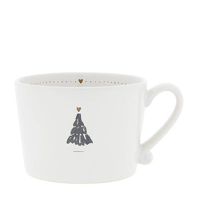 Bastion Collections Tasse Christmas tree schwarz