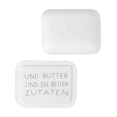 Räder Guten Morgen Butterdose Glück