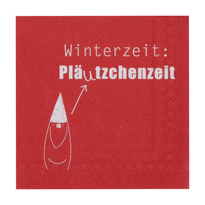 Räder Serviette Winterzeit Pläutzchenzeit