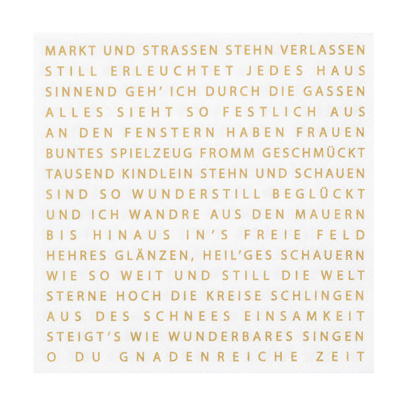 Räder Serviette Weihnachtsgedicht