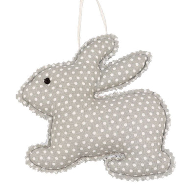 Krasilnikoff Ornament Hase grau