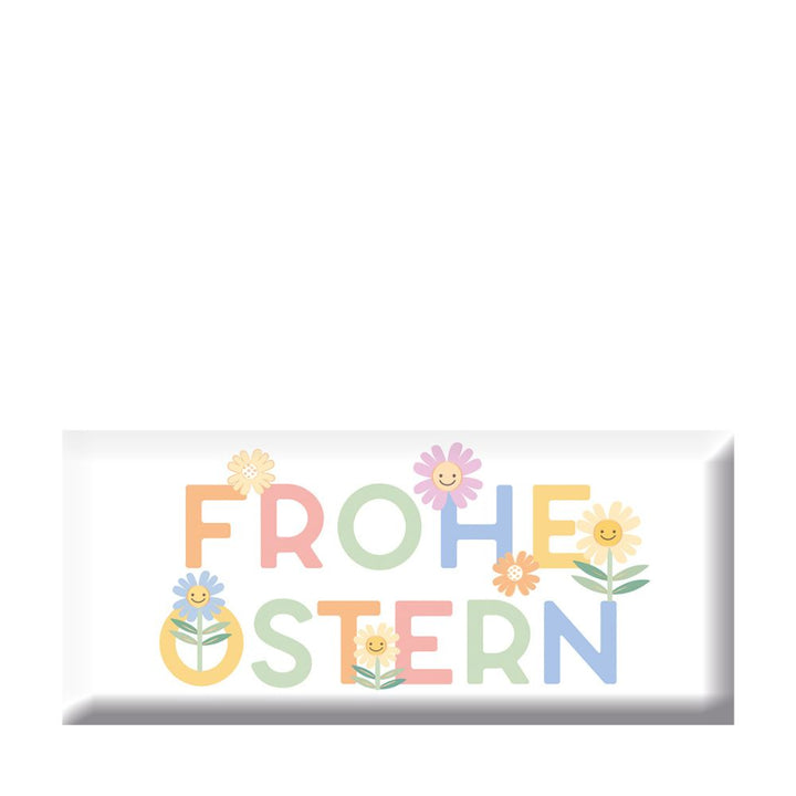 Schokolade Frohe Ostern Blumen