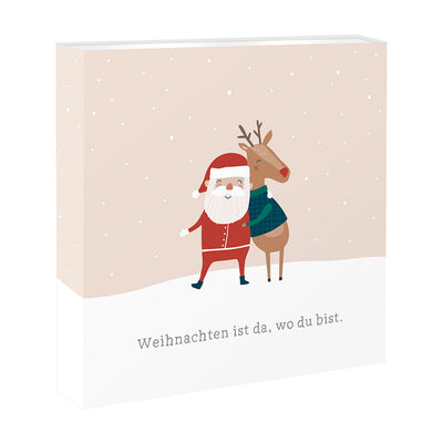 Streichhölzer Weihnachten ist da, wo du bist