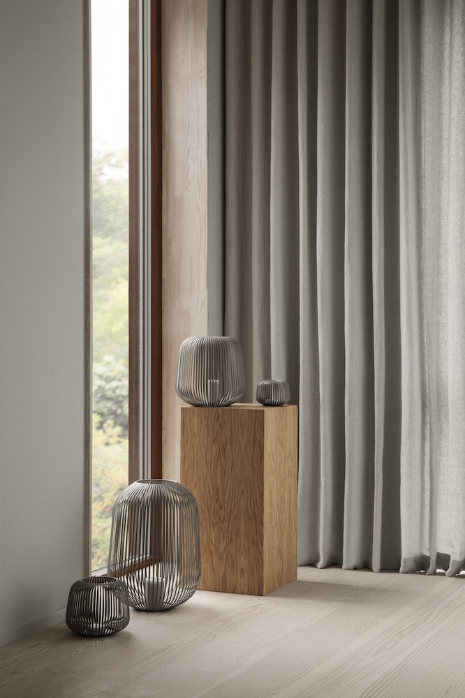 Blomus Laterne Lito Steel Gray Zuhause Stylische XS | für Dekoration
